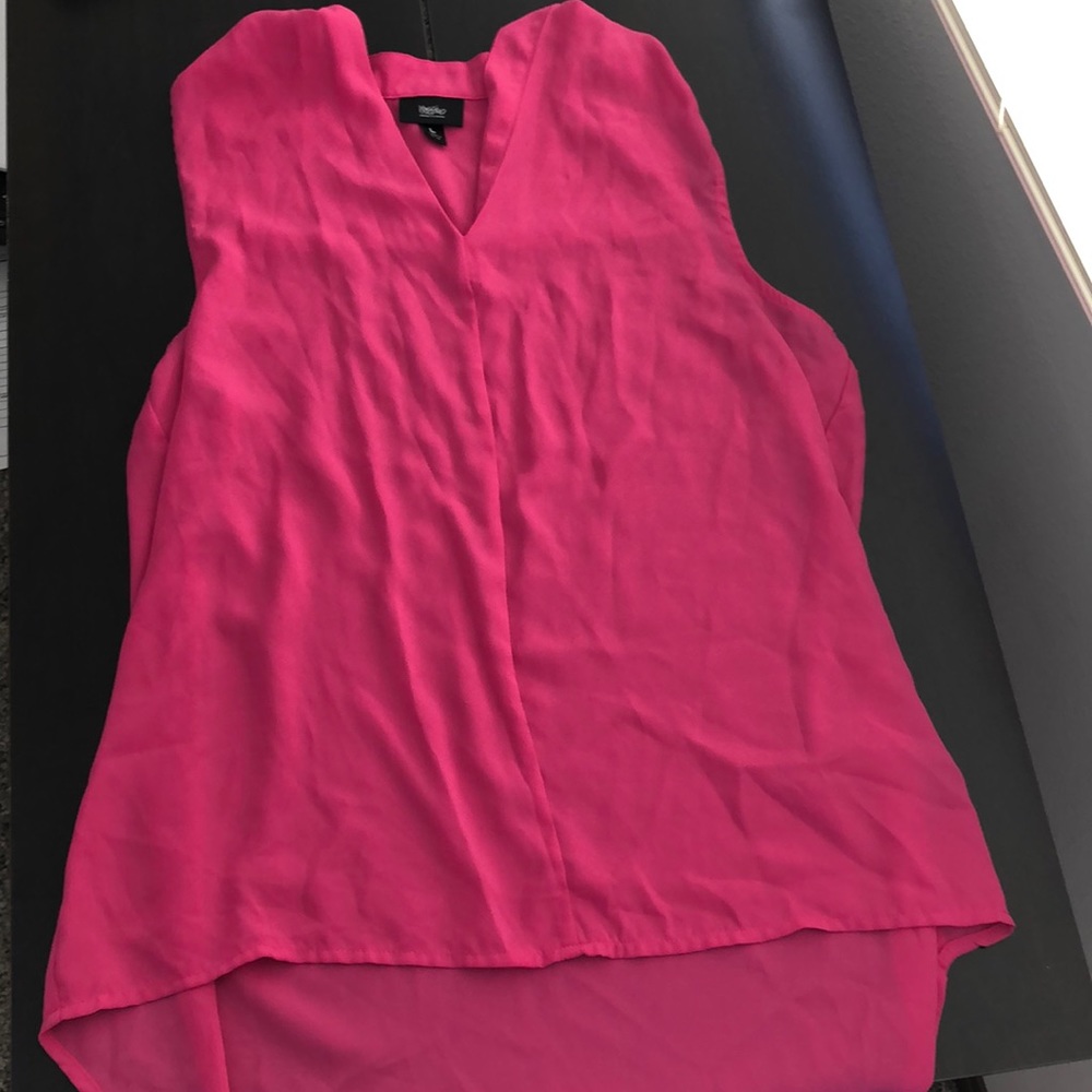 Never been worn bright pink sleeveless top